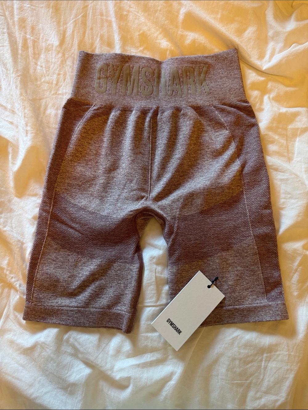 Gymshark Seamless High-Waist Shorts - Purple Merle